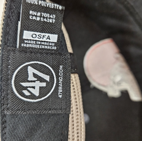 47 Brand Cleveland Browns‎ Corduroy Trucker Baseball Cap Hat Unisex Adult - Picture 9 of 11